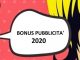Bonus Pubblicità 2020